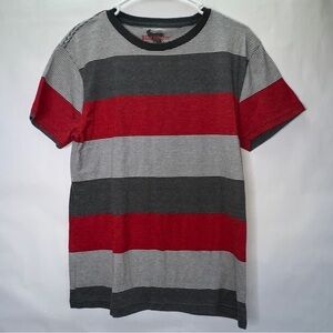 BLIND Rooster Men's Striped T-Shirt M